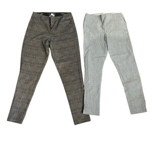 Calvin Klein Plaid and Striped Pants Set